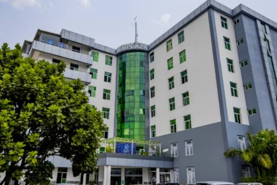 Apartment building exterior